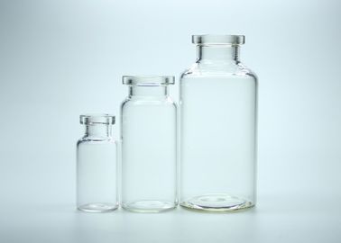 Frascos de cristal claros medicinales poco frasco de cristal liofilizado 1ml 3ml 5ml 10ml 15ml
