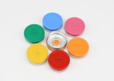El frasco medicinal de la inyección capsula estándar del GMP del tamaño de 20.3*7.3m m con multicolor