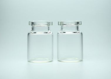 Frascos medicinales transparentes modificados para requisitos particulares del tubo de cristal de Borosilicate 5ml