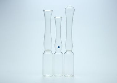 Frasco de cristal ambarino medicinal, ampolla de 1 ml para los frascos/botella de la inyección