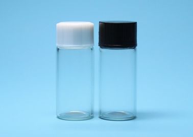 frasco transparente del vidrio de Borosilicate de la rosca de tornillo 10ml con la cubierta plástica