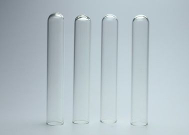 color transparente de los tubos de ensayo de cristal 3ml de 10*75m m con la parte inferior redonda