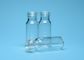 botella de cristal del top cromatográfico transparente del tornillo 1.5ml con los casquillos plásticos