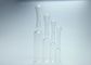Pequeñas ampollas de cristal vacías 1-20 ml de capacidad para la medicina de la inyección