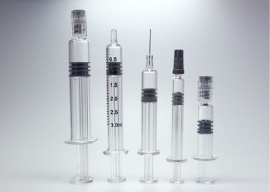 Sterile Injection Disposable Glass Syringes 1ml 2ml 3ml 5ml Capacity