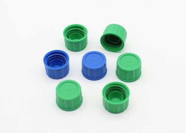 18 tapones de tuerca plásticos materiales de los PP de los dientes azules/color verde con el enchufe interno