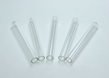 mini tubos de ensayo de cristal de 6*50m m para estándar del GMP del laboratorio y de la química