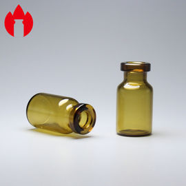 frasco bajo ambarino del tubo de cristal de Borosilicate 2ml usado para la inyección