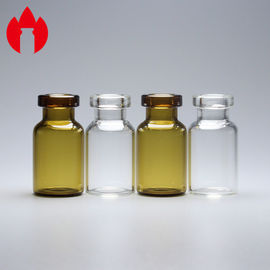 Material transparente o de Brown del tubo de cristal de los frascos 2ml de la capacidad de Borosilicate del vidrio