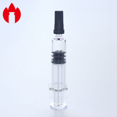 jeringuillas prellenadas vidrio estándar del señuelo 1ml con el casquillo de protección suave
