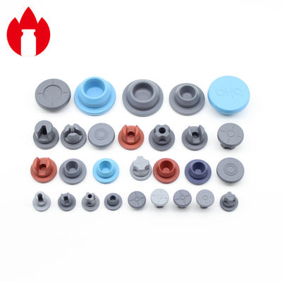 Tapones de caucho 13 mm 20 mm 28 mm 32 mm Tapón de caucho butílico médico