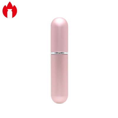 El cuello rosado 5ml del tornillo perfuma a Vial Borosilicate de cristal