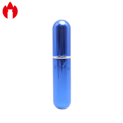 5ml azules perfuman a Vial With Screw Neck Shape de cristal