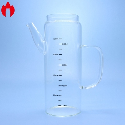 Jarrón de aceite de vidrio de alto borosilicato de 550 ml y 750 ml