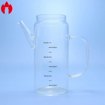 Jarrón de aceite de vidrio de alto borosilicato de 550 ml y 750 ml