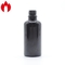Frascos de tapa de rosca de vidrio de aceite esencial negro de 50 ml para cosméticos