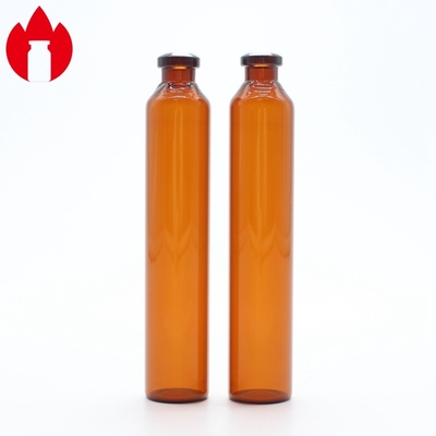Vial de vidrio borosilicato neutro