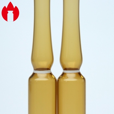 Ampola de vidrio 1 ml-20 ml Ampola de vidrio vacía, clara o ámbar para inyección Pharma
