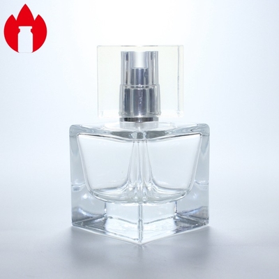 Botella de perfume personalizada Botella de perfume de vidrio cosmético vacío Vial