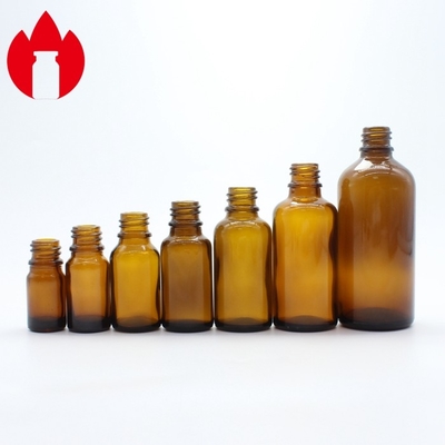 Vial de vidrio de aceite esencial cosmético personalizado de 5 ml a 100 ml con tapas de goteo