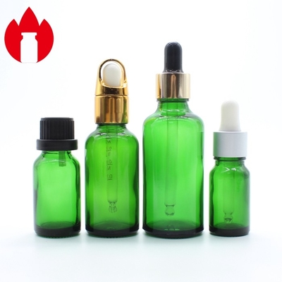 Vial de vidrio de aceite esencial cosmético vacío