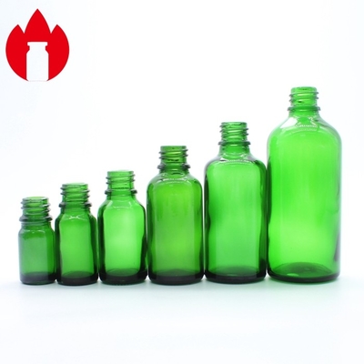 Vial de vidrio de aceite esencial cosmético personalizado de 5 ml a 100 ml con tapas de goteo