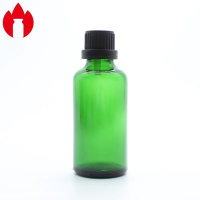 50ml Green Cosmetic Essential Oil Glass Bottle Vial