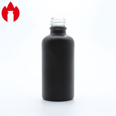 Vial de vidrio para cosméticos de aceite esencial de color verde azul ámbar claro de 50 ml