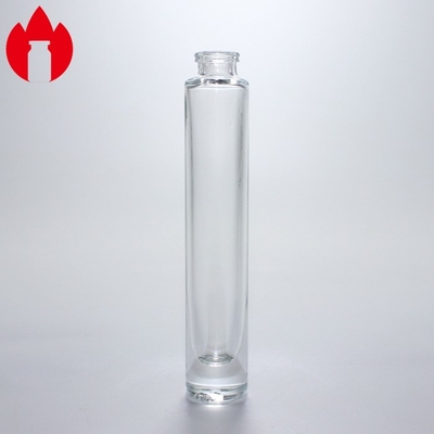 Botella de vidrio de perfume de 10 ml con una bomba de espuma para el cuello transparente