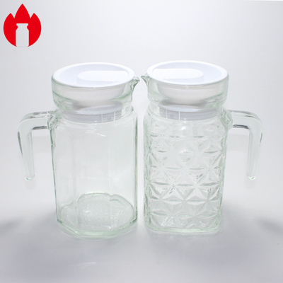 Taza de botella de agua de vidrio de 1000 ml