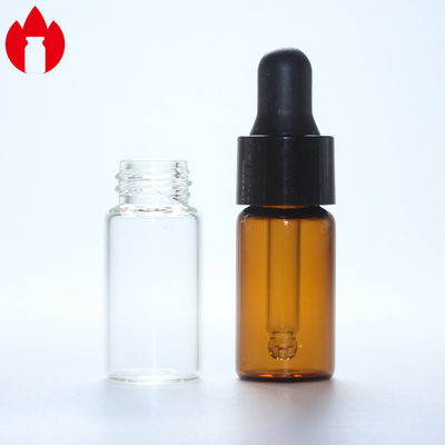 vidrio de Borosilicate de los frascos de la botella de vidrio del cuello del tornillo del claro 2ml