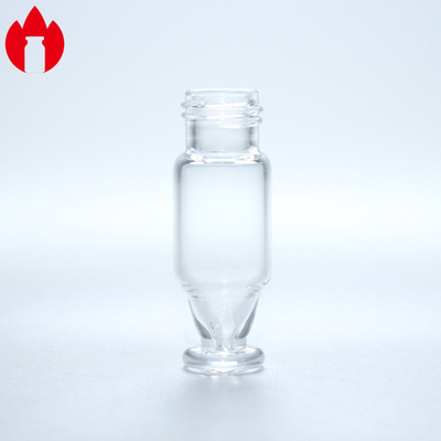 0Vial de vidrio médico de cuello de 2 ml con forma de V.