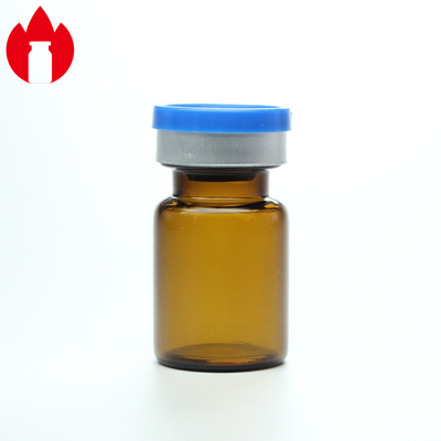 Vial de vidrio desechable para inyección farmacéutica vacío