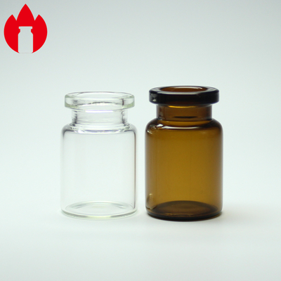 Vial de vidrio pequeño vacío