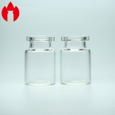 5ml farmacéuticos los frascos de cristal despejan o de la mini liofilización ambarina con el casquillo