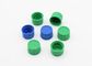 18 tapones de tuerca plásticos materiales de los PP de los dientes azules/color verde con el enchufe interno