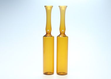 Tipo ambarino material neutral del vidrio de Borosilicate de la capacidad vacía de las ampollas de cristal 10ml de C