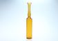 Tipo ambarino material neutral del vidrio de Borosilicate de la capacidad vacía de las ampollas de cristal 10ml de C