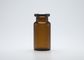 envase de cal sodada del frasco de la botella de cristal de la medicina superior minúscula ambarina 8ml
