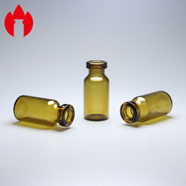 Frascos de cristal superiores minúsculos ambarinos farmacéuticos 3ml