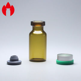 Frascos de cristal superiores minúsculos ambarinos farmacéuticos 3ml