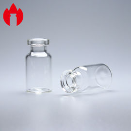pequeño frasco del vidrio de Borosilicate de la medicina transparente 3ml