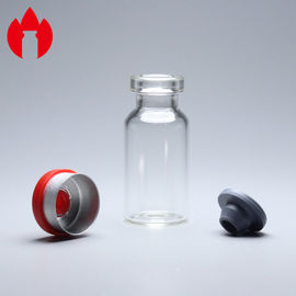 pequeño frasco del vidrio de Borosilicate de la medicina transparente 3ml