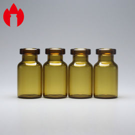 2ml despejan y el frasco bajo médico o cosmético ambarino del vidrio de Borosilicate
