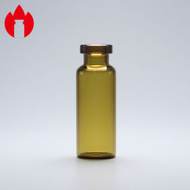 embalaje bajo del frasco del vidrio de Borosilicate de la farmacia del cuello de la encrespadura de 4ml Brown