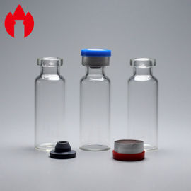 Vial de vidrio tubular de borosilicato 7.0 transparente de 4 ml para medicina