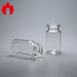 Frascos medicinales transparentes modificados para requisitos particulares del tubo de cristal de Borosilicate 5ml