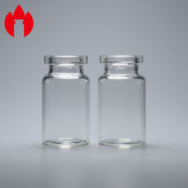 Frascos medicinales transparentes modificados para requisitos particulares del tubo de cristal de Borosilicate 5ml