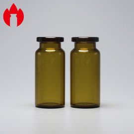 frasco usado medicinal transparente o ambarino de 10ml de Borosilicate del tubo de cristal