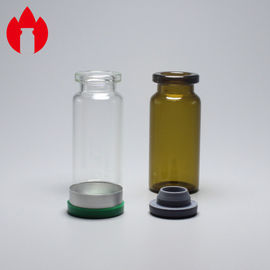 frasco usado medicinal transparente o ambarino de 10ml de Borosilicate del tubo de cristal
